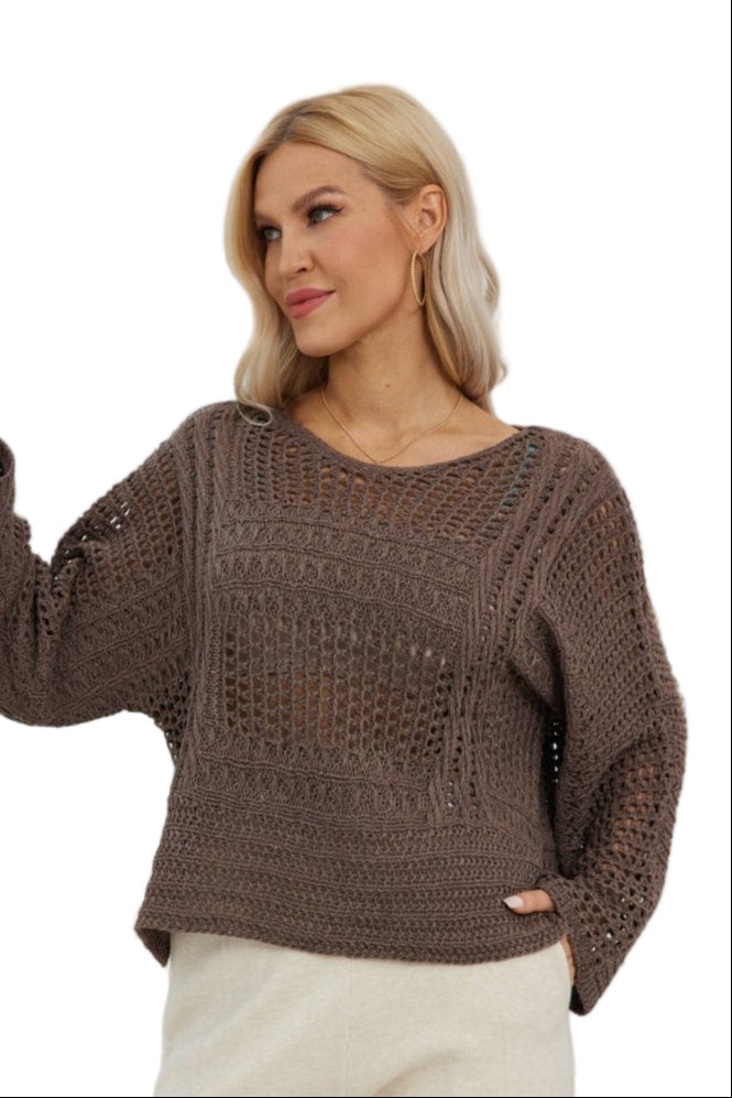 Crochet Tapestry Top: One Size - The Daisy Chain