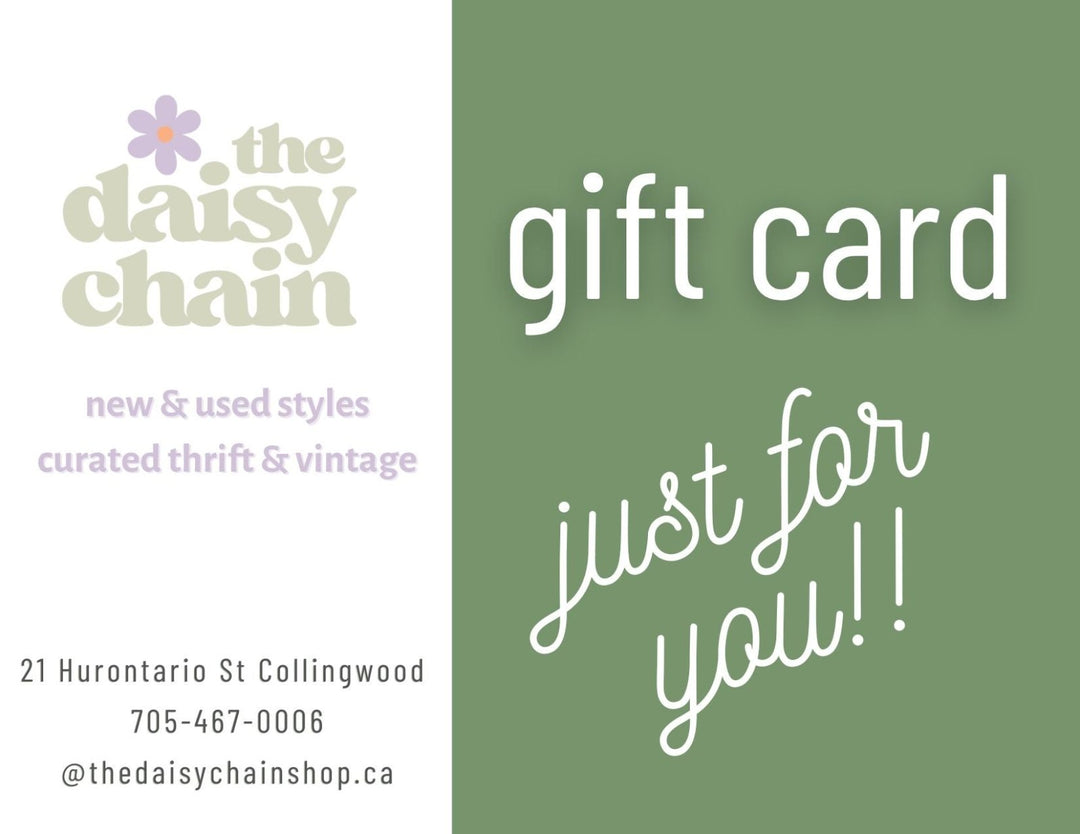 Gift Card from The Daisy Chain - The Daisy Chain