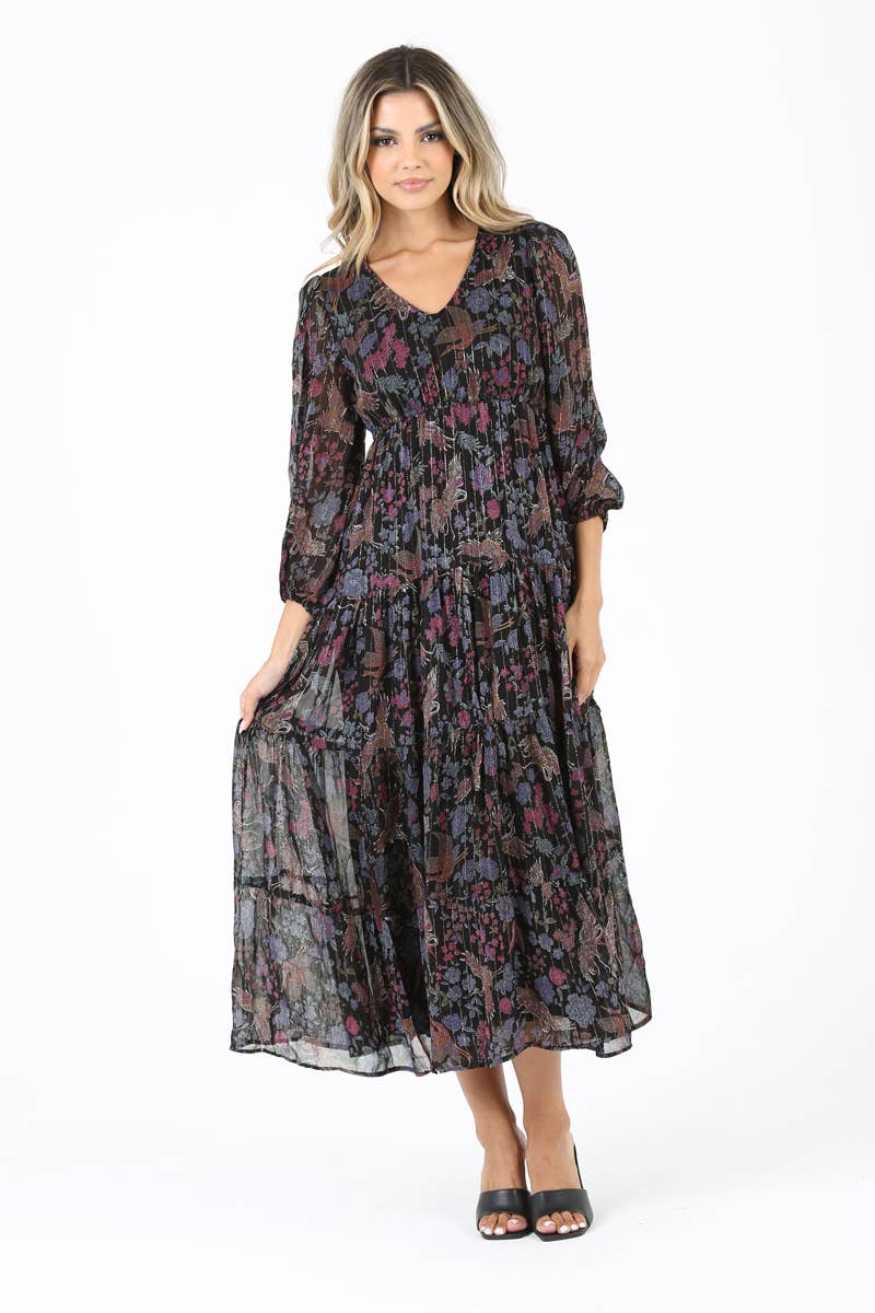 Midnight Rose Dress – The Daisy Chain
