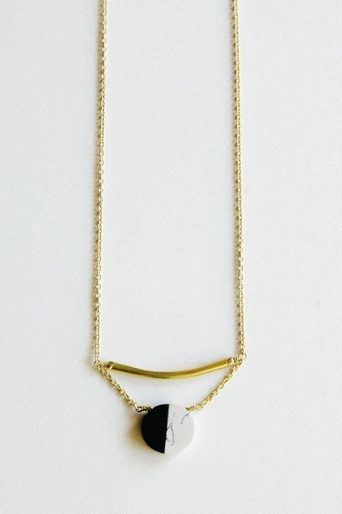 Nova Black Necklace - The Daisy Chain
