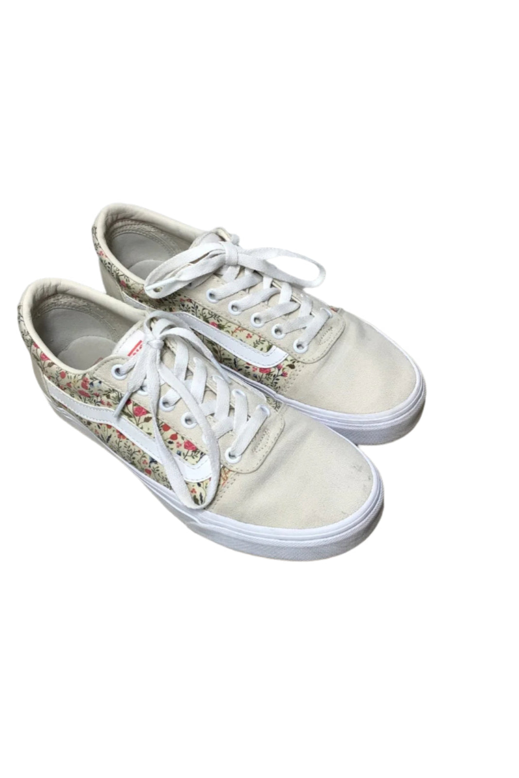 Vans - size 8.5 floral print - The Daisy Chain