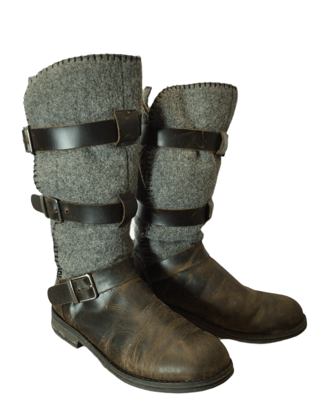 Woolrich Leather and Wool Boots - The Daisy Chain