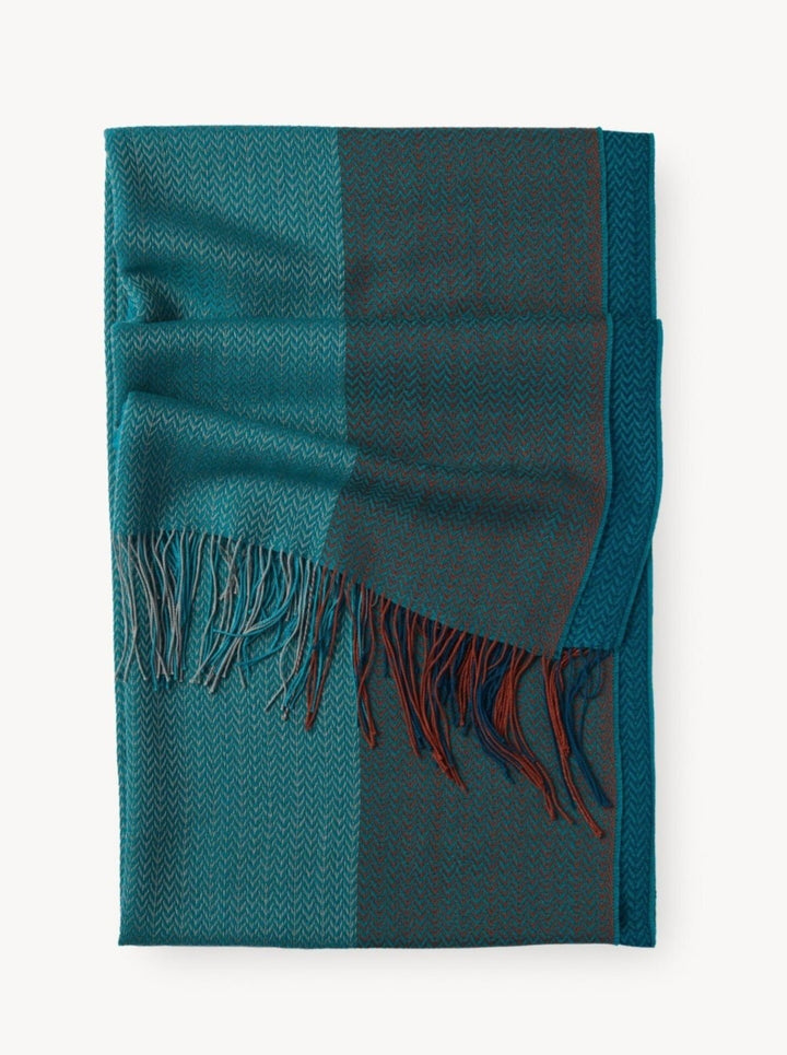 Alpacasilk Wrap - Seascape - The Daisy Chain