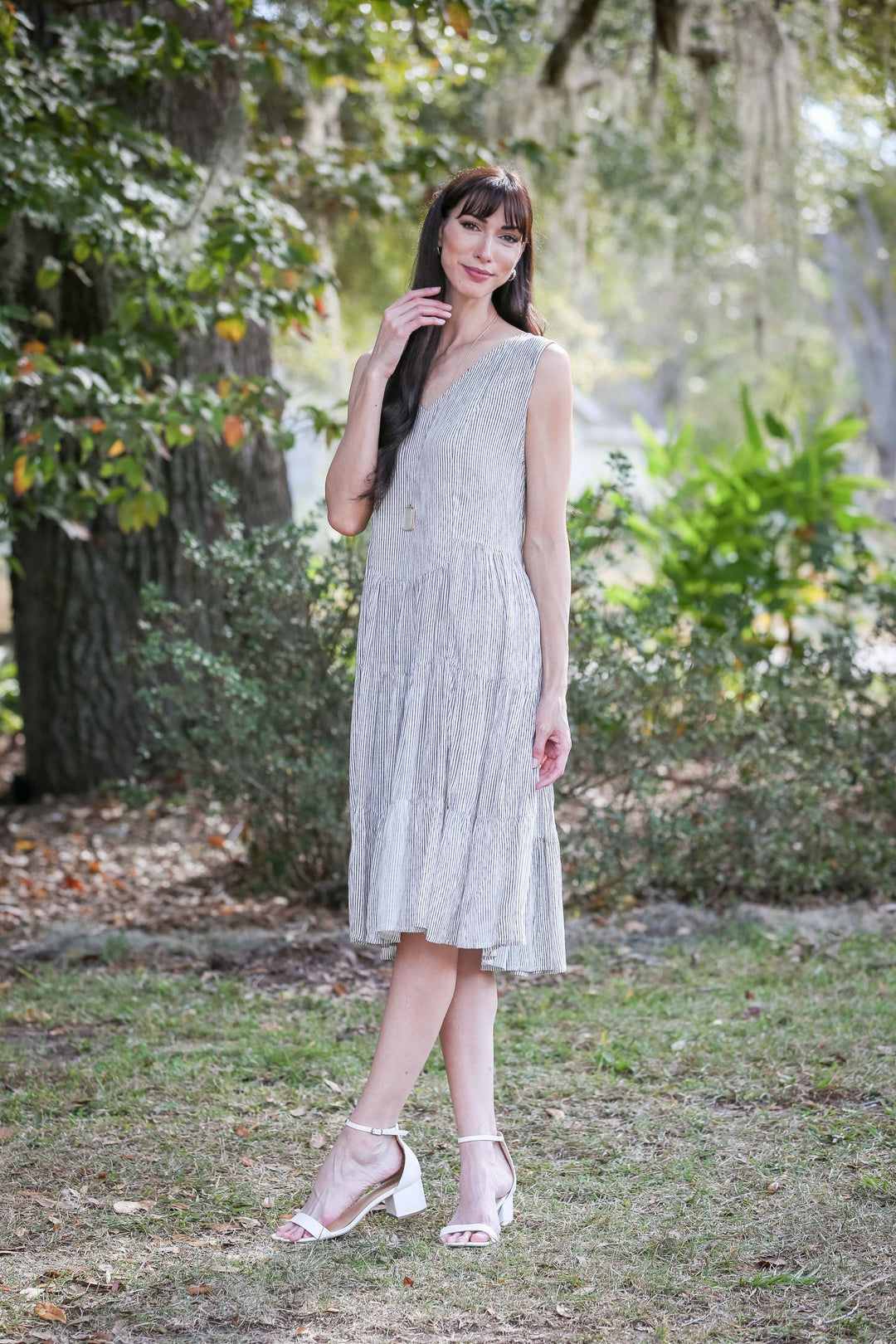 Boho Striped Dress