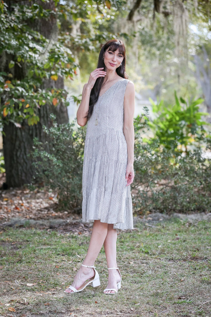 Boho Striped Dress