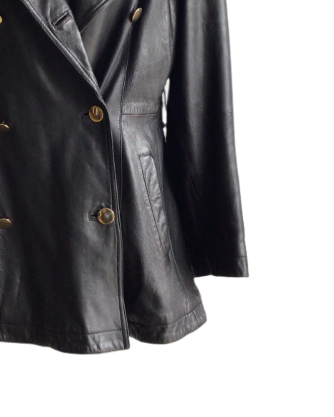 Vintage Black Leather Jacket