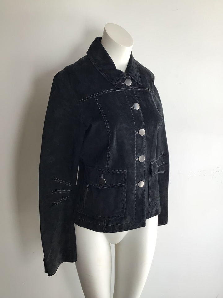 Retro Leather Jacket - Small