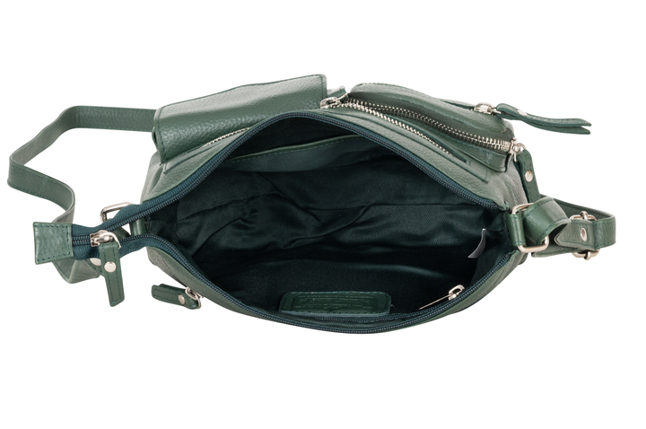 Mila Crossbody Bag: Green