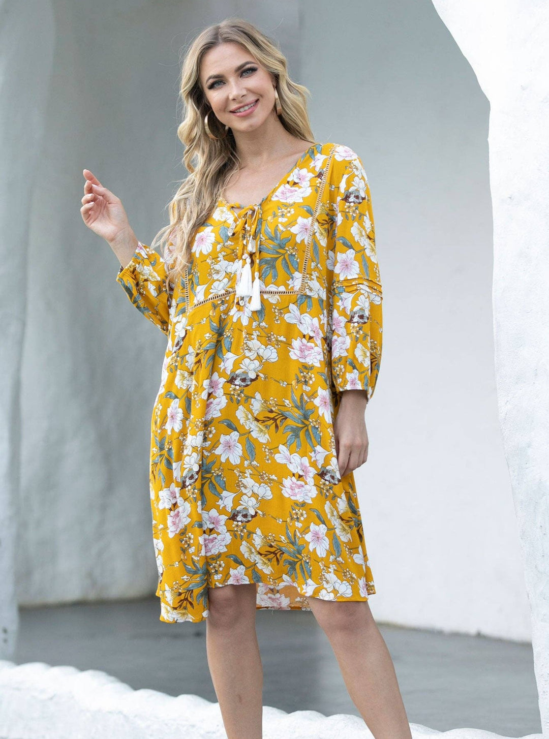 Gloria Floral Dress