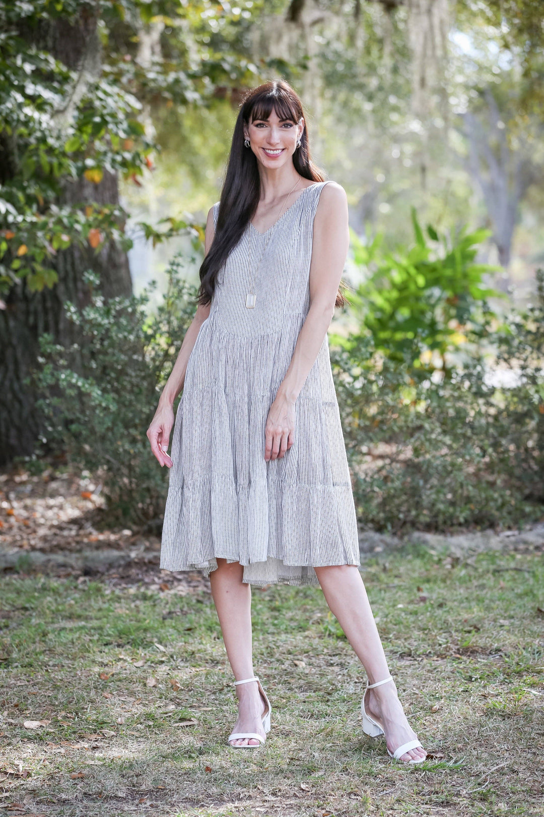 Boho Striped Dress