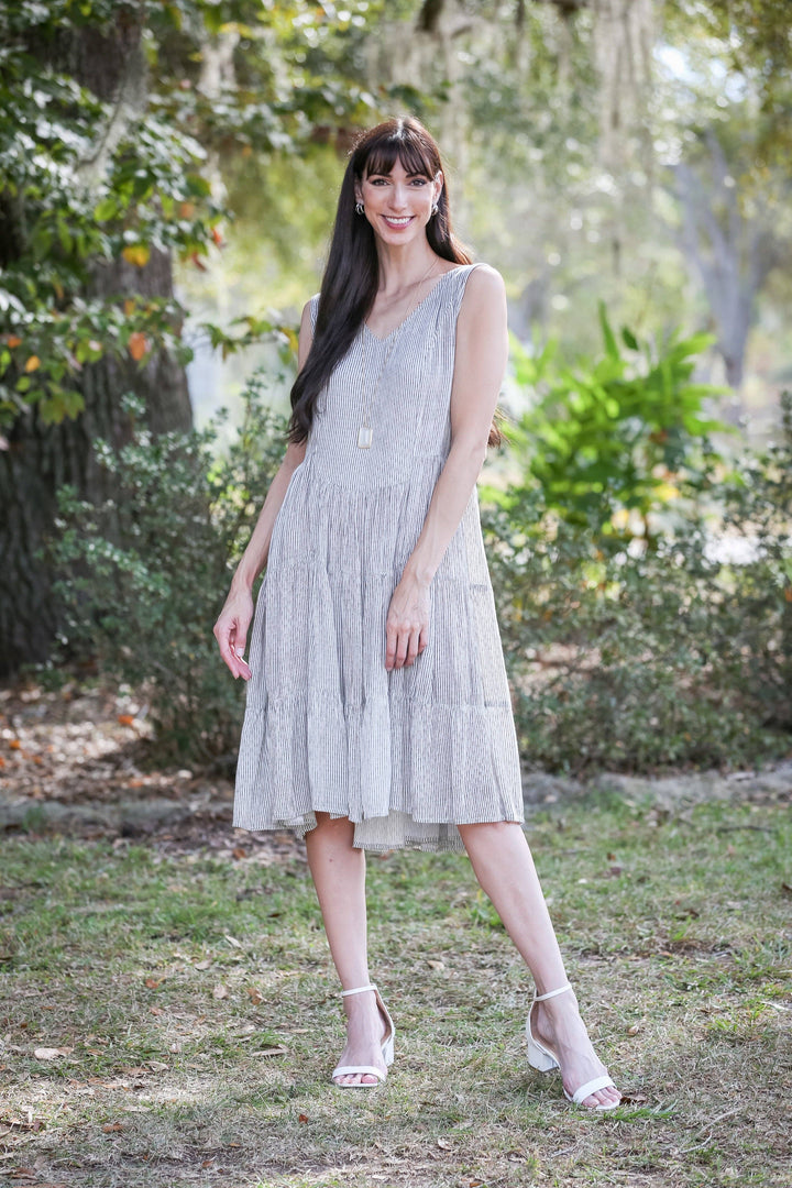 Boho Striped Dress