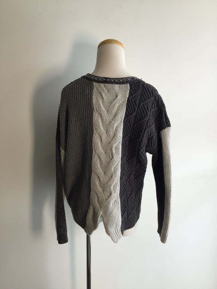 Desigual Cable Sweater - Size Small