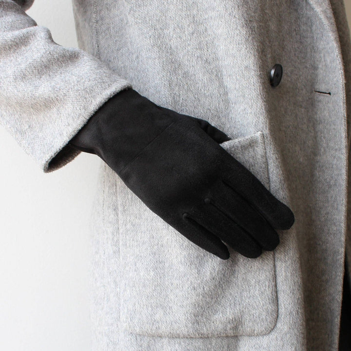 2 - in - 1 Gloves - Black Stripe - The Daisy Chain