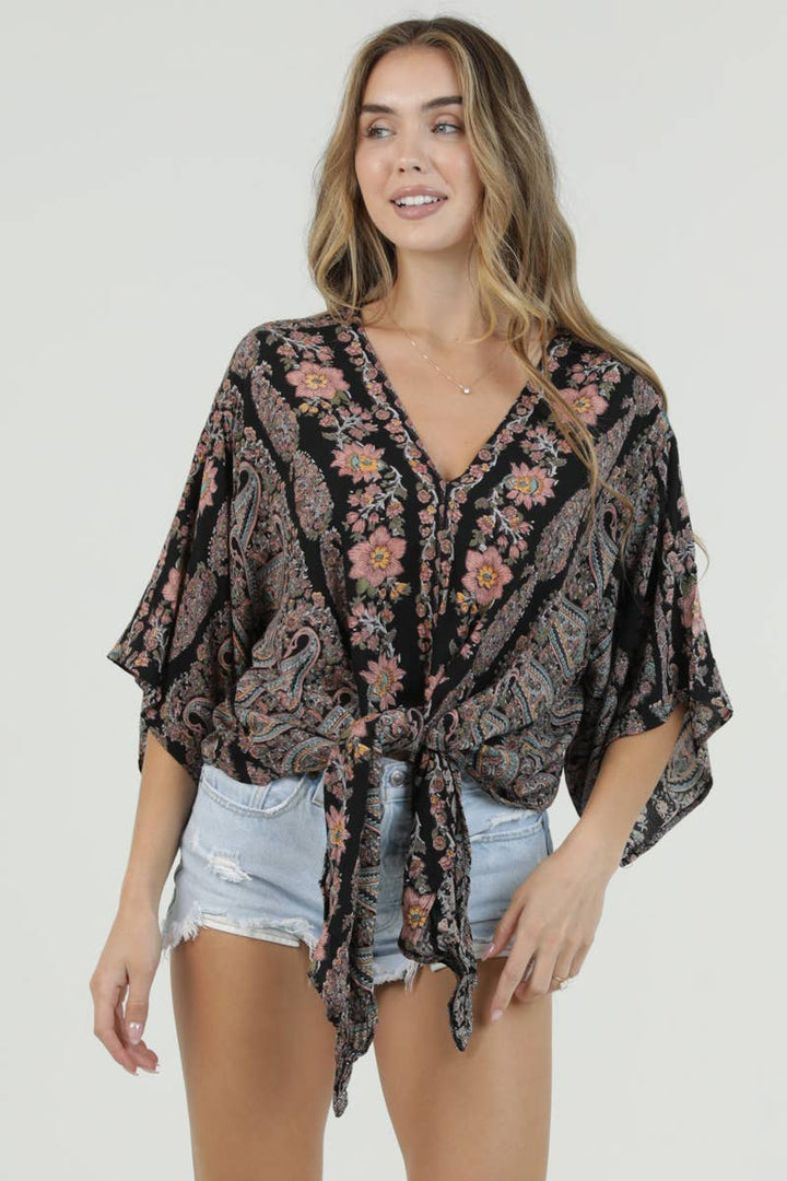 Primrose Tie Blouse