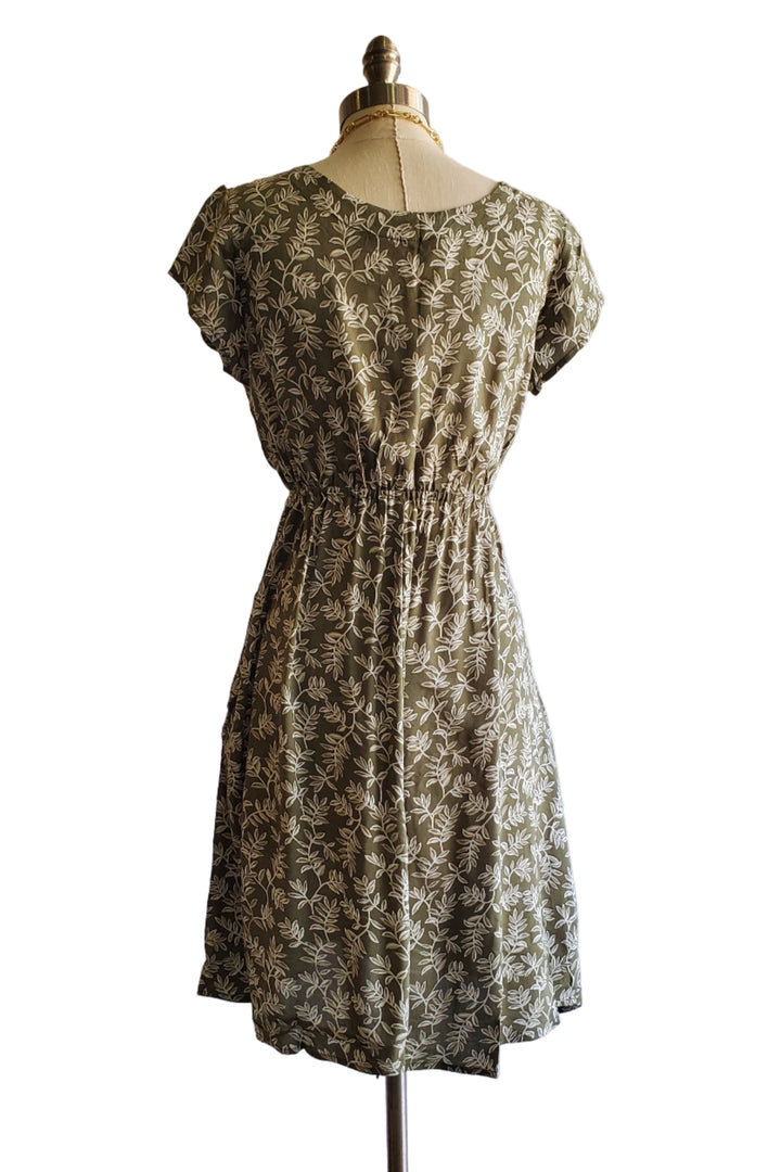 Olive Leaf Dress