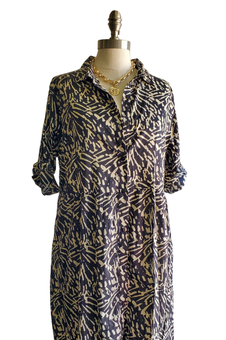 Safari Dress- Black