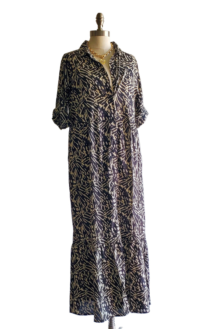 Safari Dress- Black