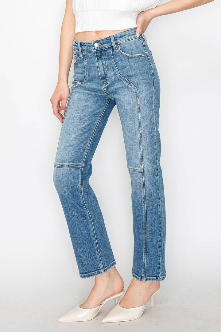 Western High-Rise Denim