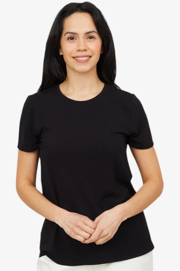 Gracie Crew Tee- Black