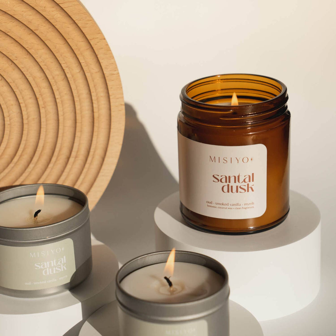 Santal Dusk | Beeswax Blend Candle Jar