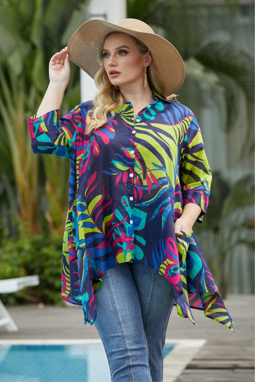Graphic Tunic- One Size