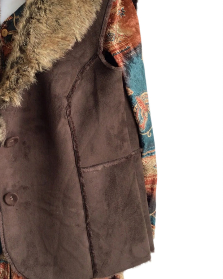 Brown Fur Vest