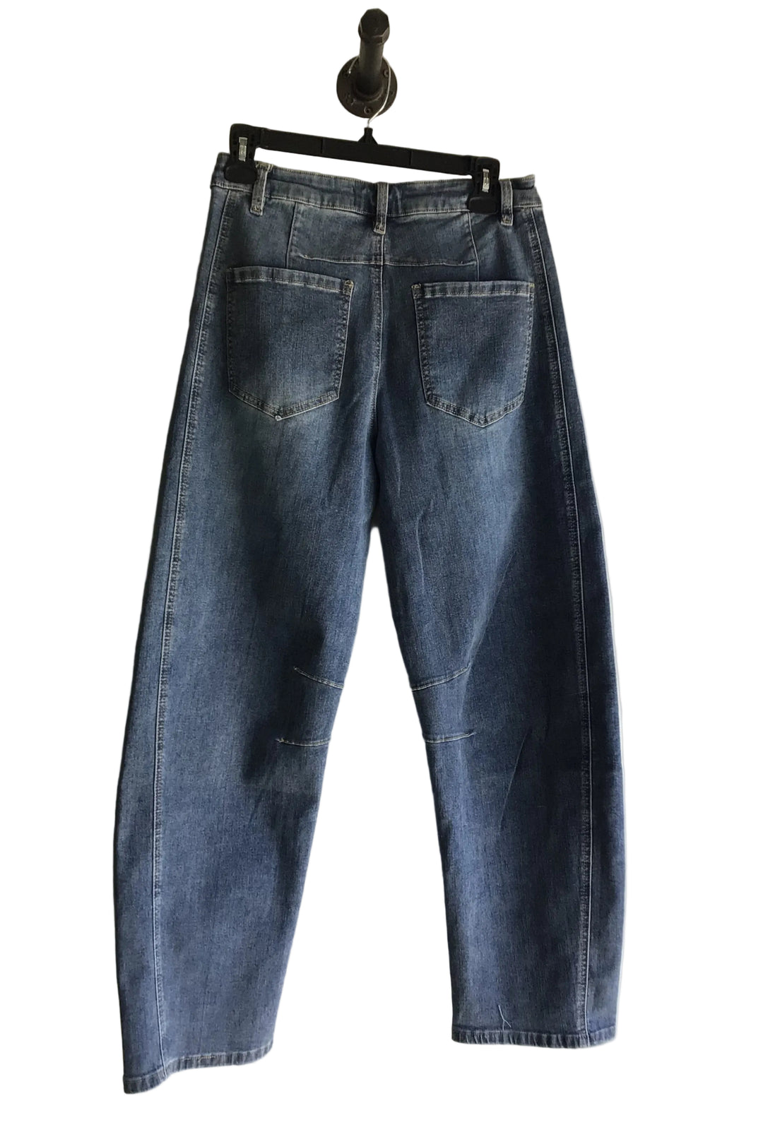 Bamboo Barrel Jeans - Mid Wash