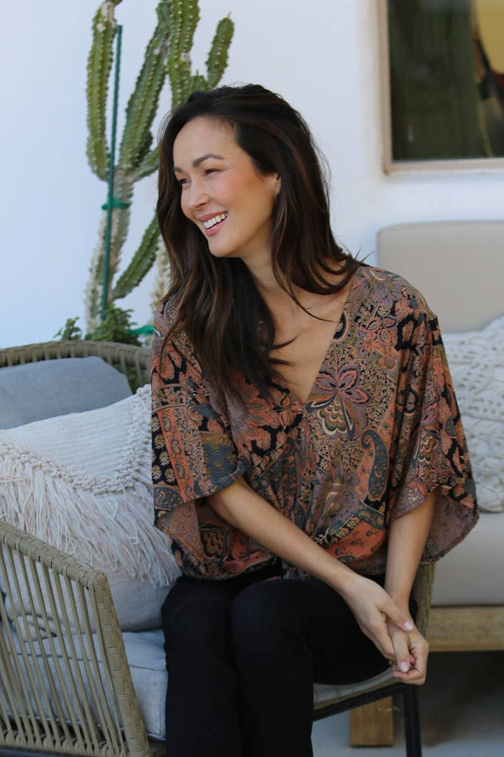 Sierra Tie Blouse