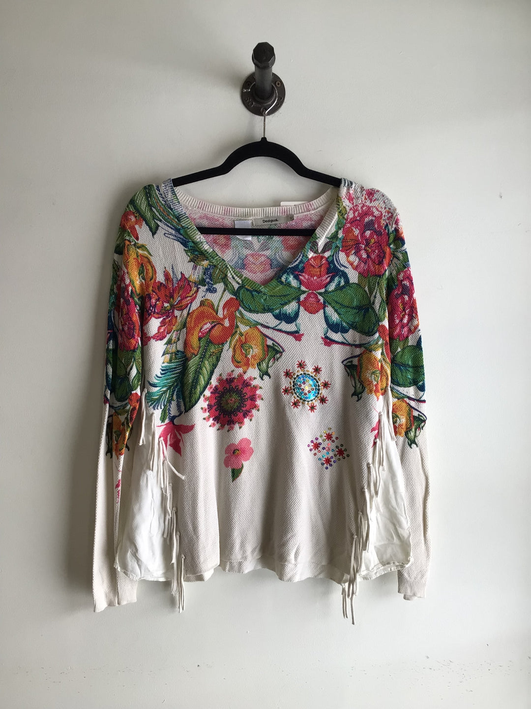 Desigual Floral Top - Size S