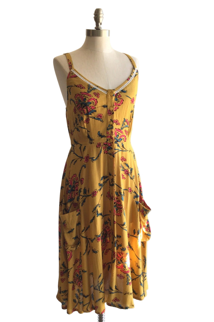 Malibu Dress- Mustard