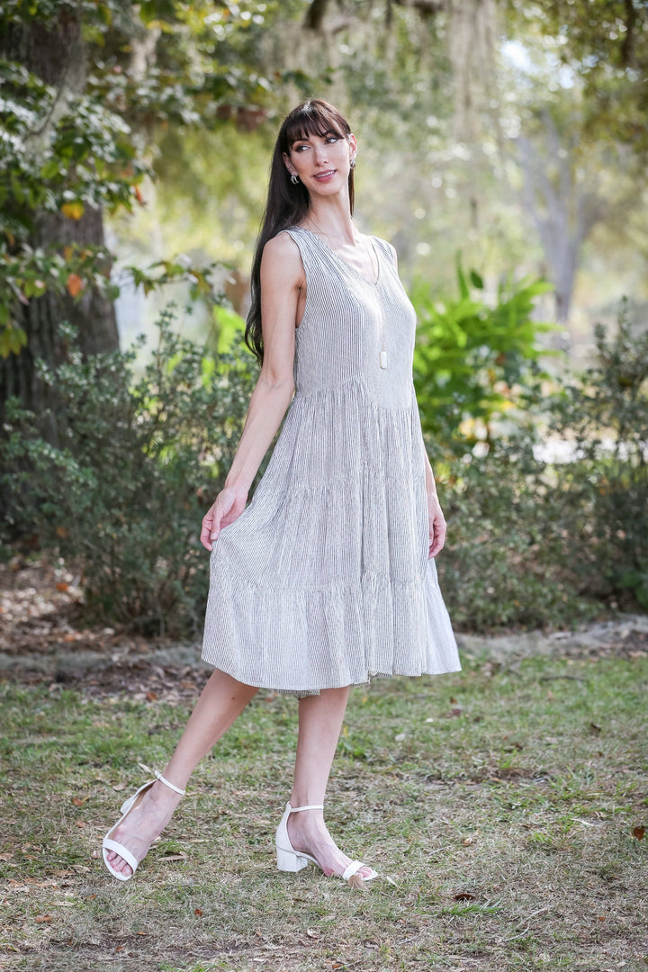 Boho Striped Dress