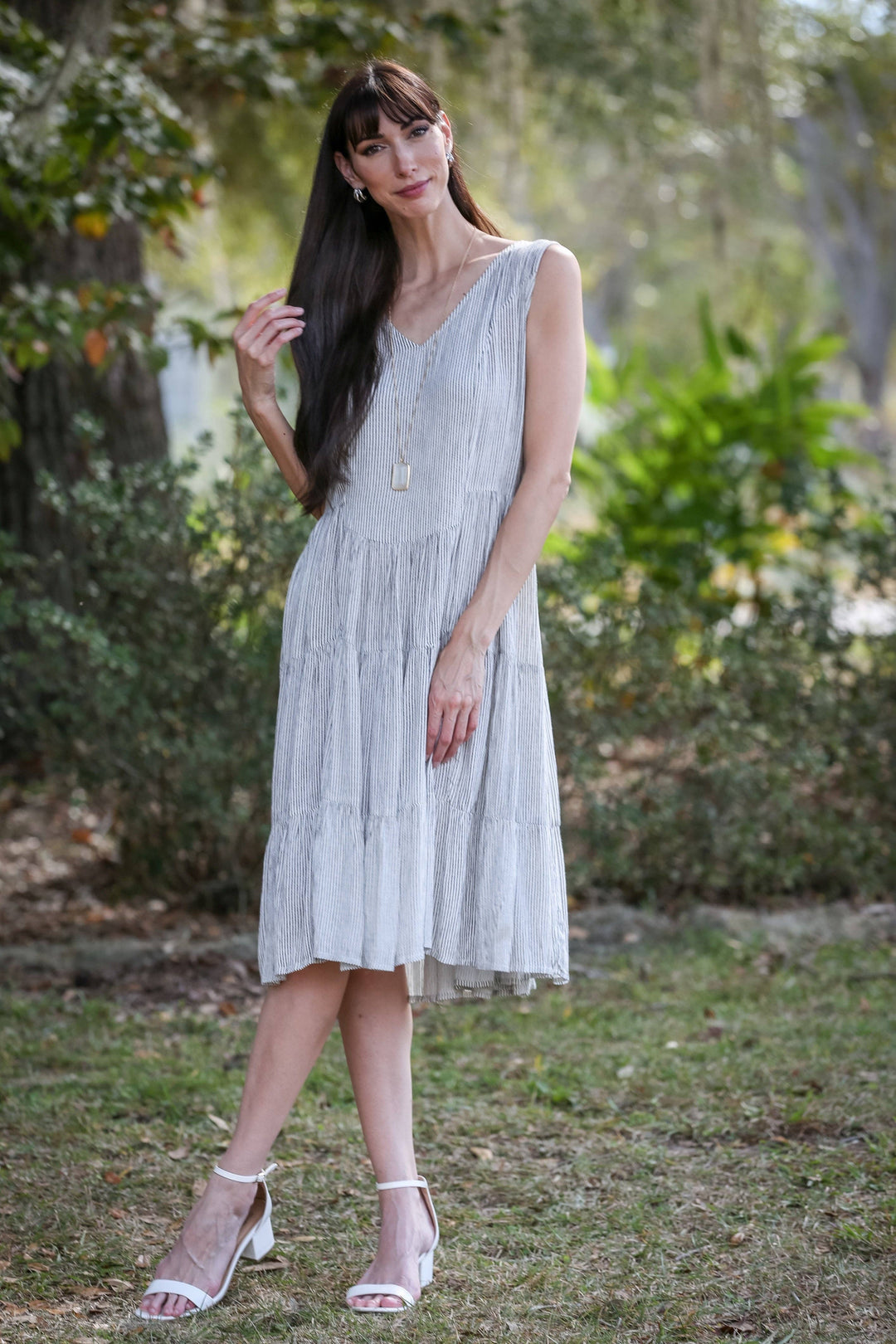 Boho Striped Dress
