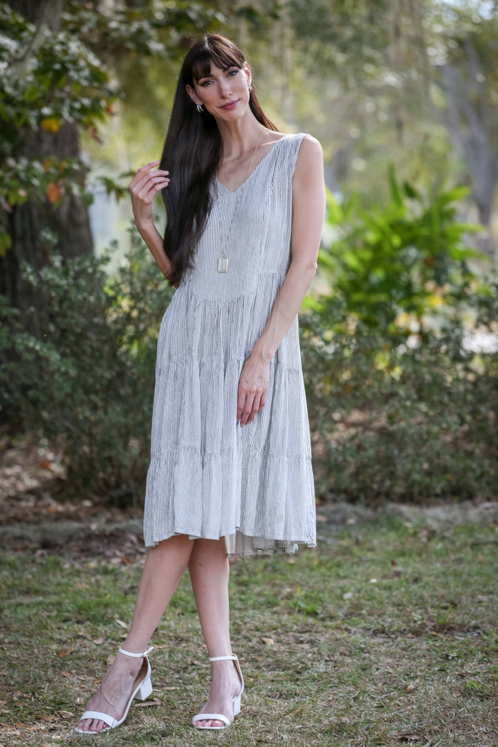 Boho Striped Dress