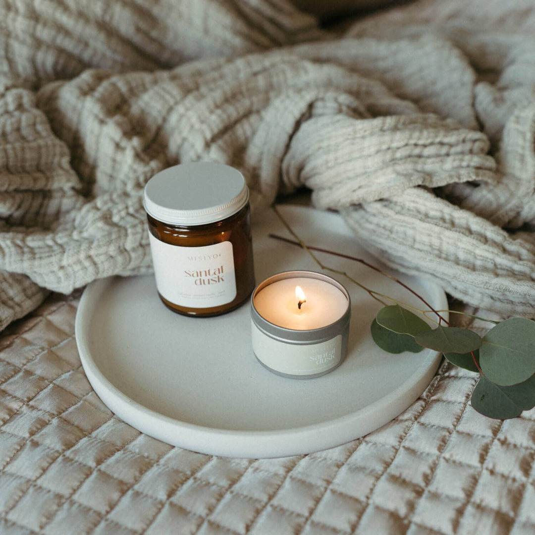 Santal Dusk | Beeswax Blend Candle Jar