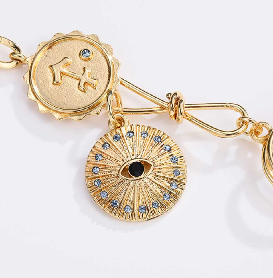 Celestial Garden Party Charm Necklace