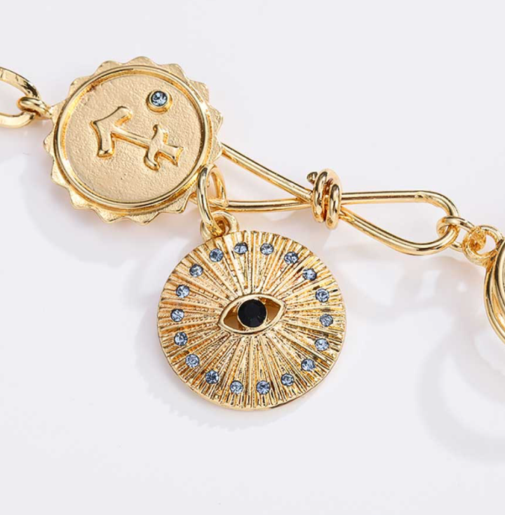 Celestial Garden Party Charm Necklace