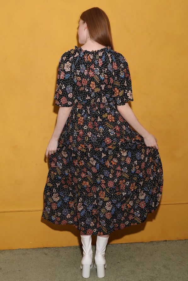 Autumn Flower Dress