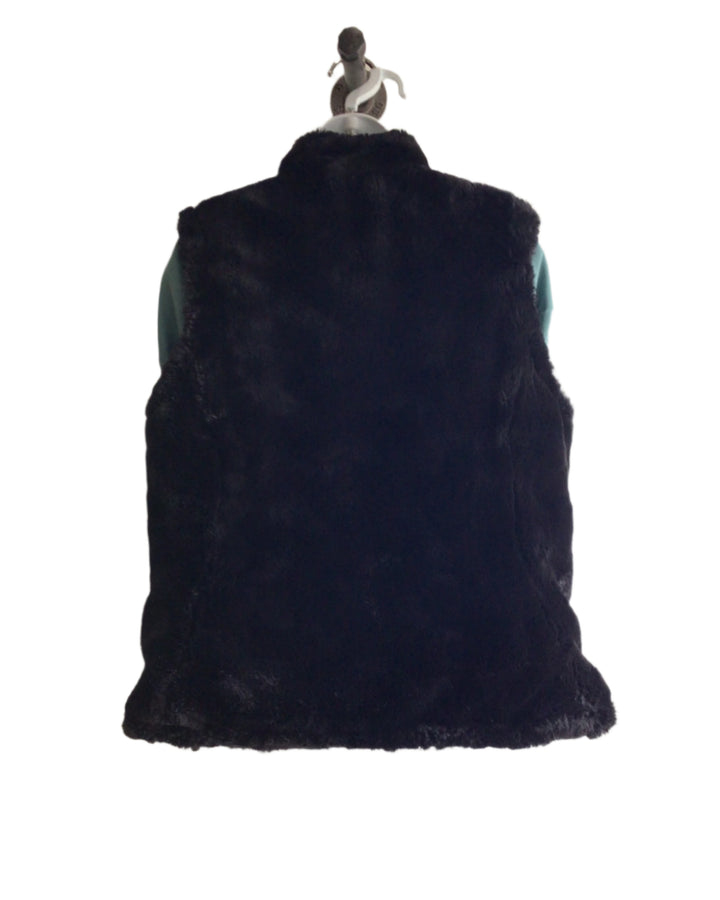 Black Fuzzy Vest
