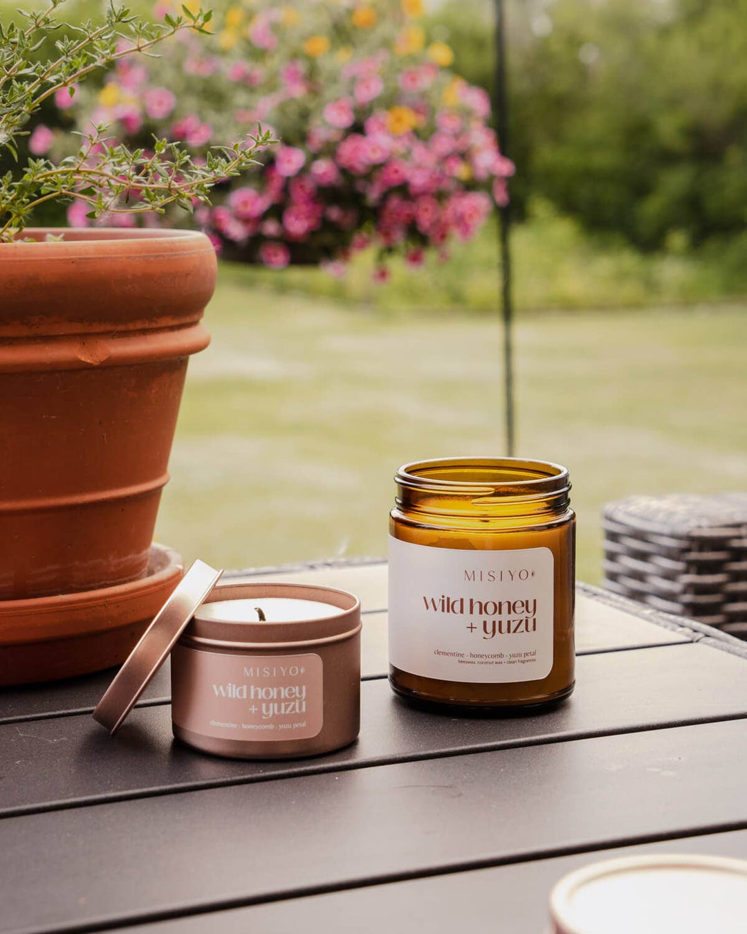 Wild Honey + Yuzu | Beeswax Blend Candle Jar