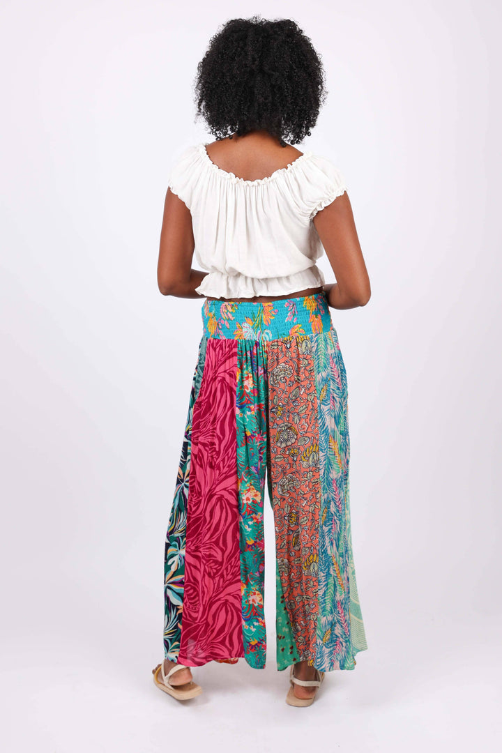 Wildflower Patchwork Pants