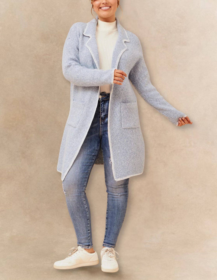 Solana Cardi Jacket - Blue