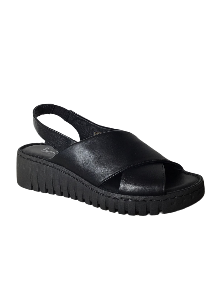 Tiana Sling Sandal- Black