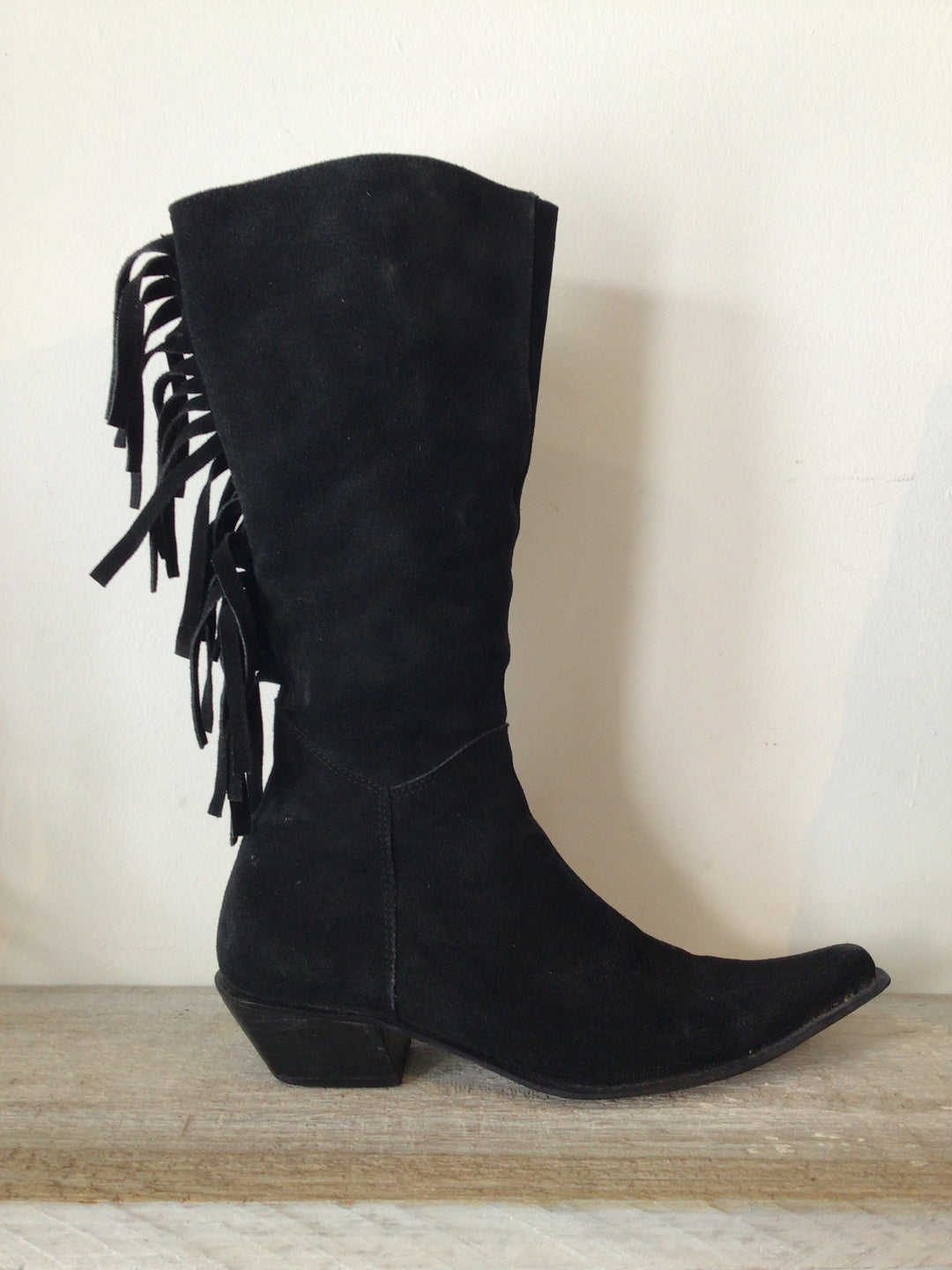 Tassel Boots Suede - Size 6