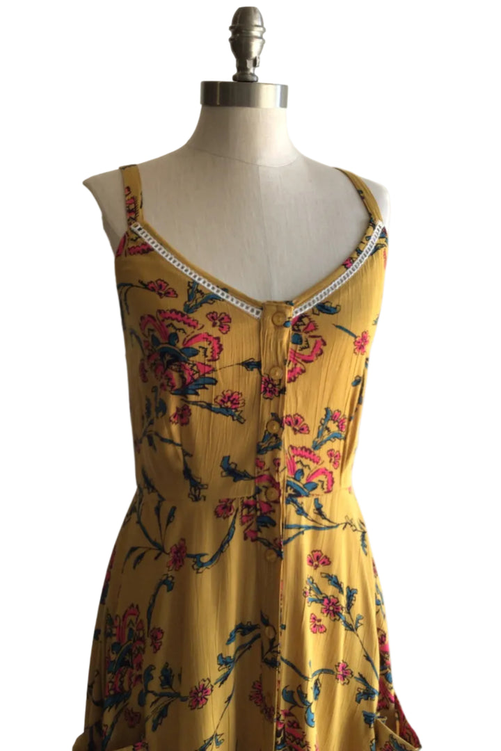 Malibu Dress- Mustard