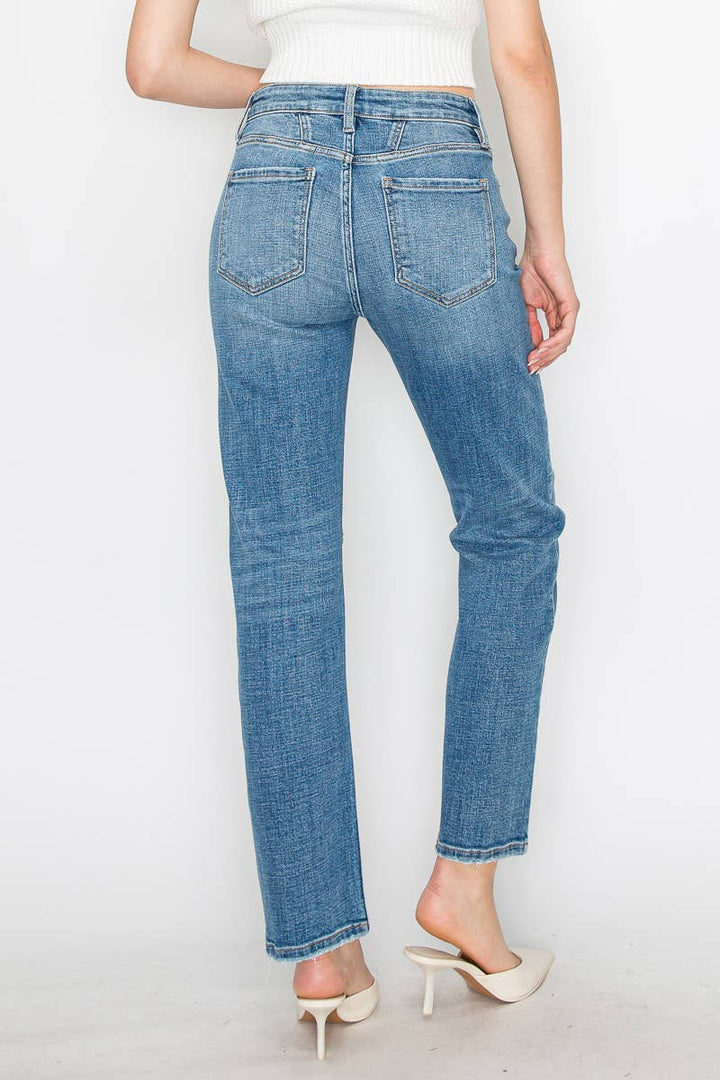 Western High-Rise Denim