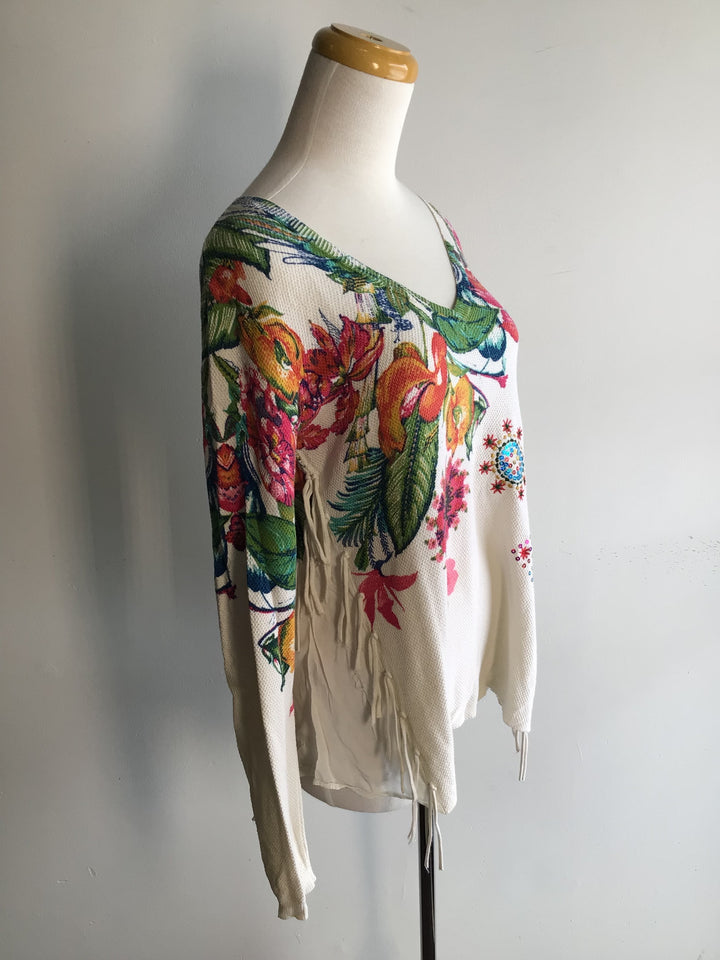 Desigual Floral Top - Size S