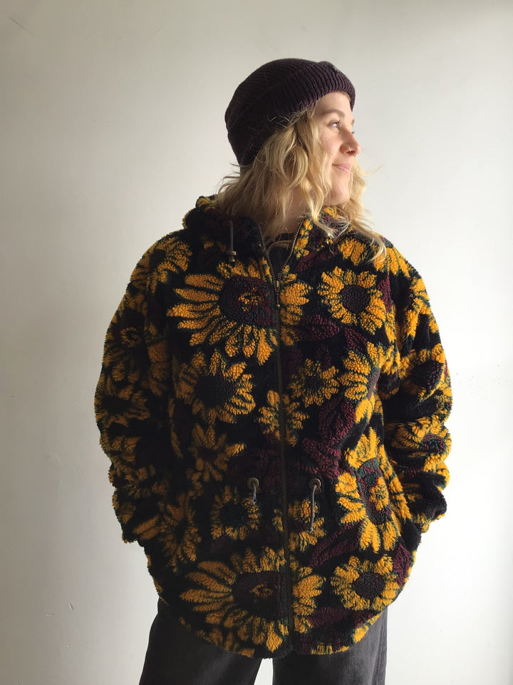 Sunflower Hooded Fleece Jacket