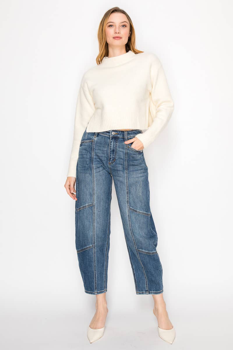 Relaxed Barrel Jeans