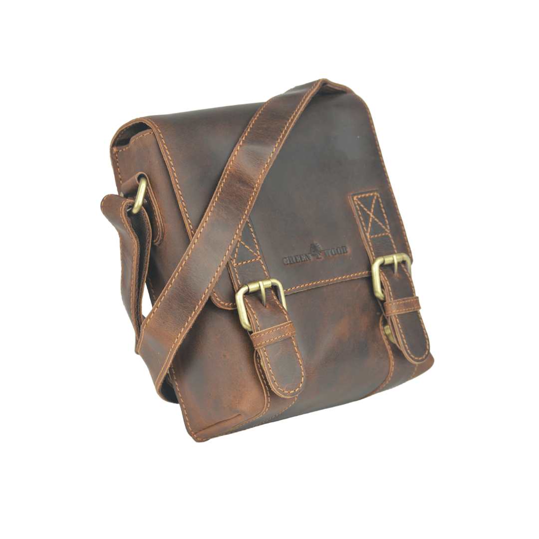 Mini Satchel Bag- Chocolate