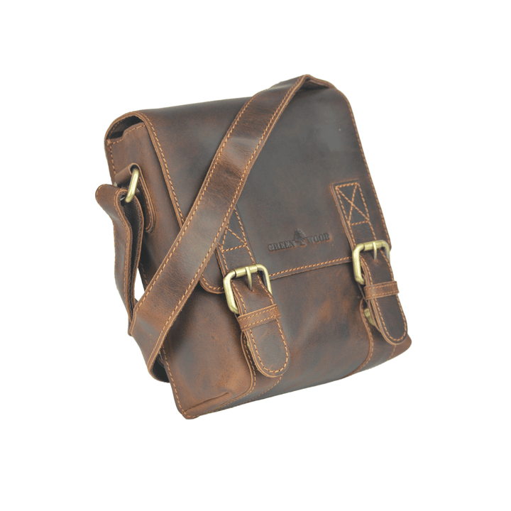 Mini Satchel Bag- Chocolate